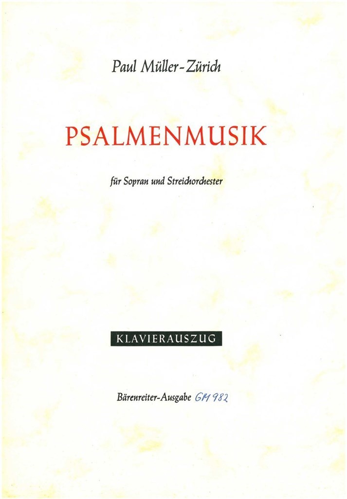 Psalmenmusik