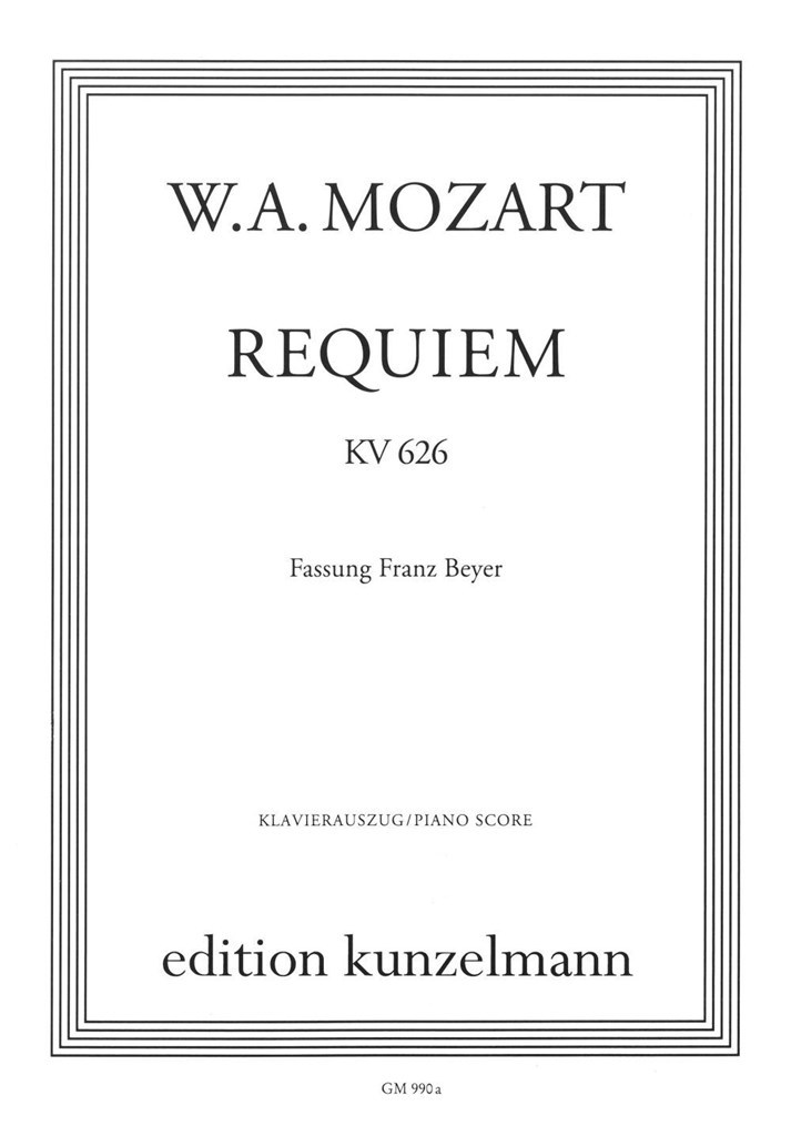 Requiem KV626 ( Beyer )