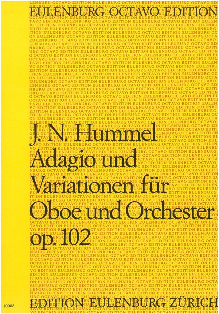 Adagio und Variationen Für Oboe