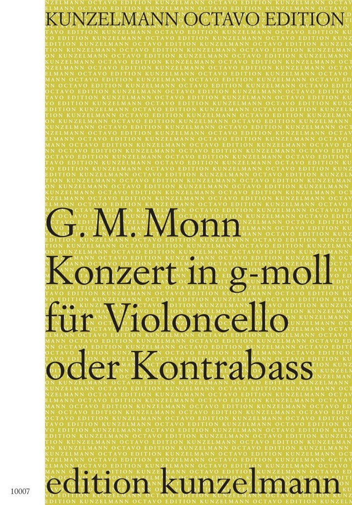 Konzert Für Violoncello oder Kontrabass