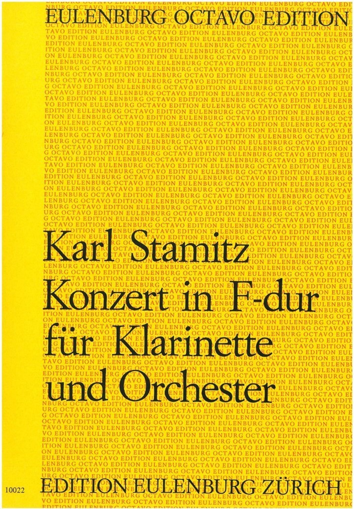 Konzert Für Klarinette F-Dur