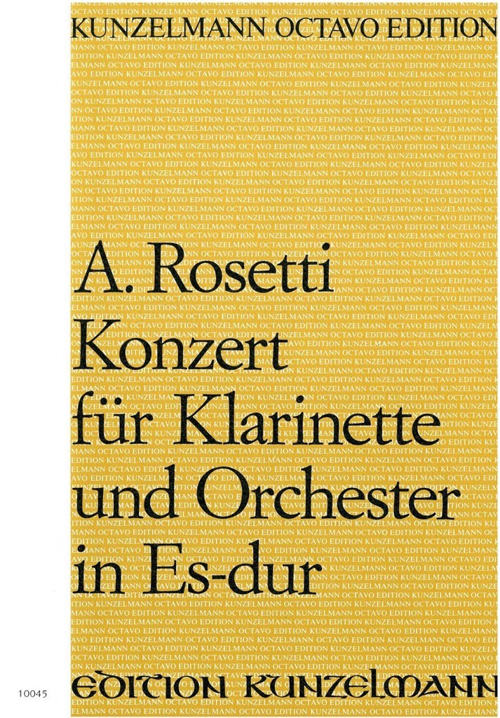 Konzert Für Klarinette Nr. 1 Es-Dur