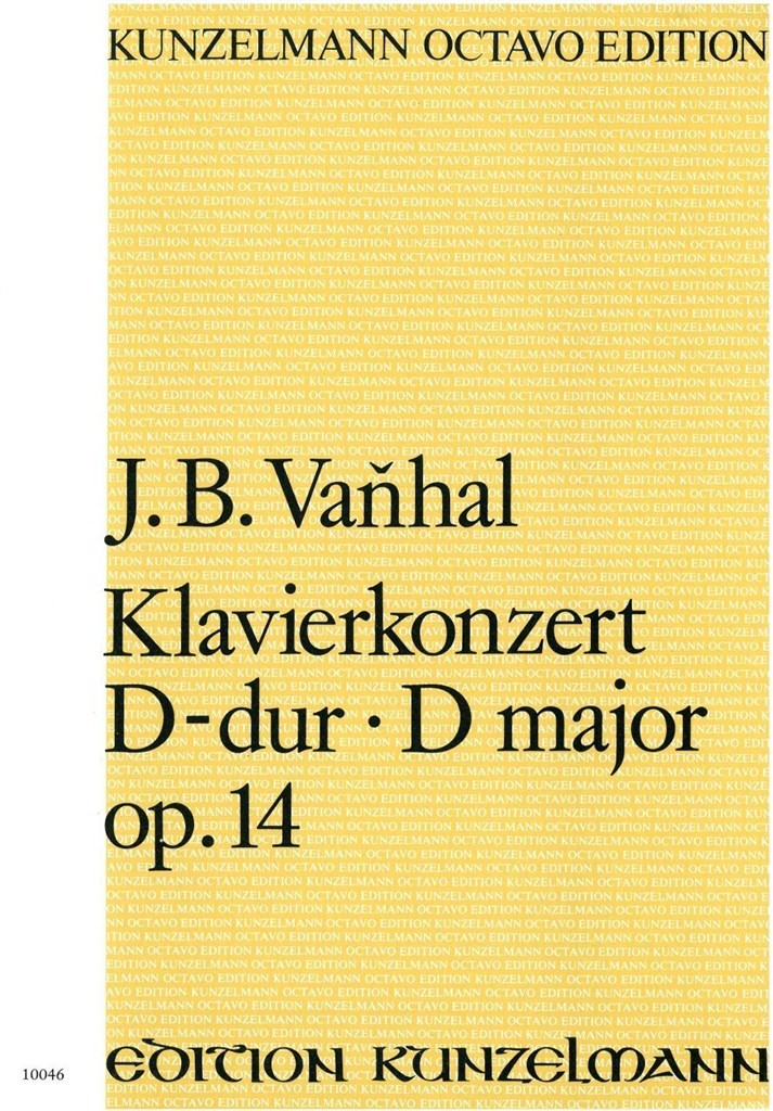 Klavierkonzert D-Dur Op. 14
