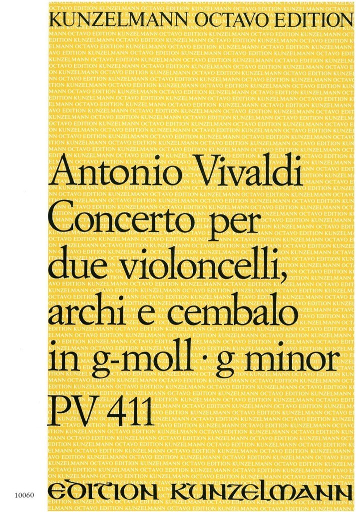 Konzert Für 2 Violoncelli Pv 411