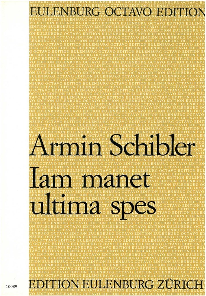 Iam Manet Ultima Spes Op. 92