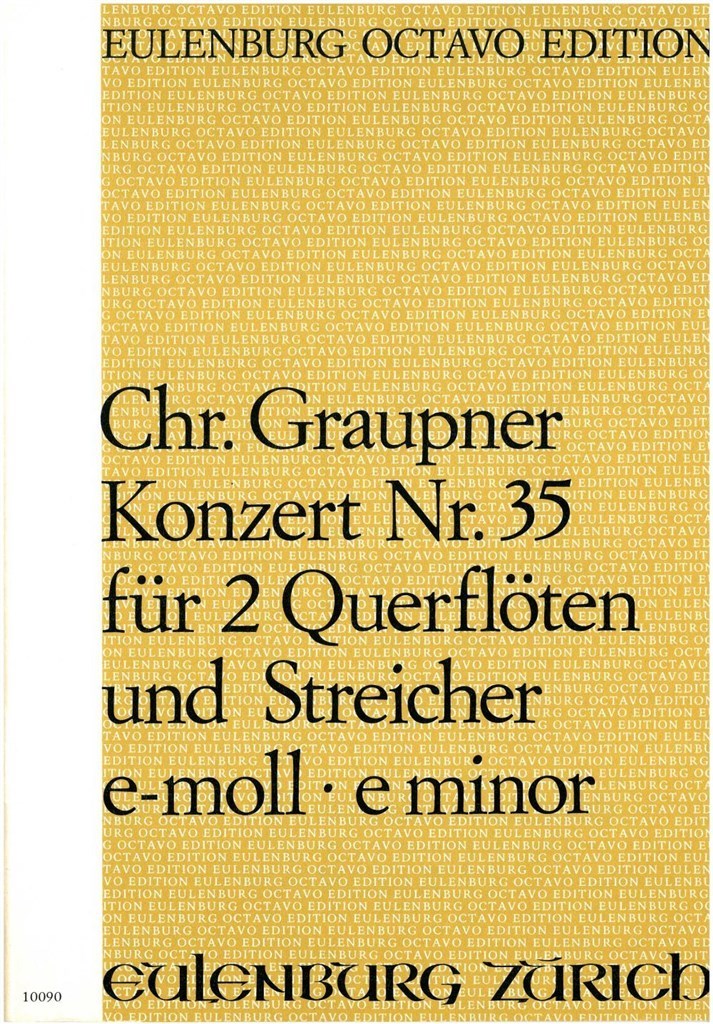 Konzert Nr. 35 Für 2 Flöten
