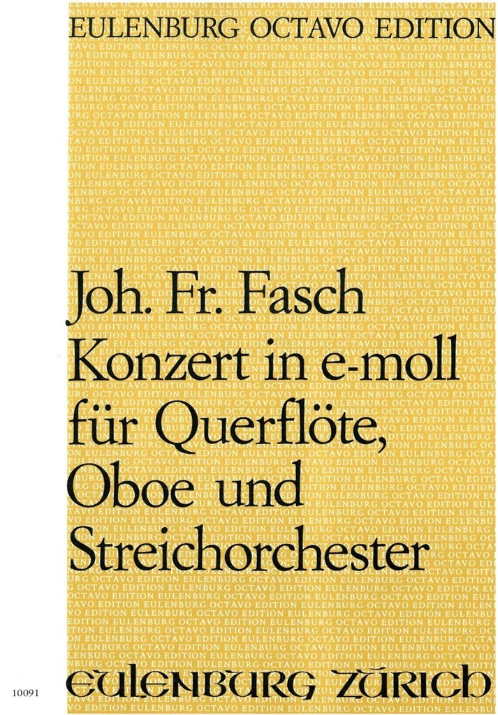 Konzert Für Flöte, Oboe und Streicher