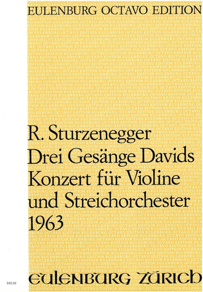 3 Gesänge Davids - Violinkonzert