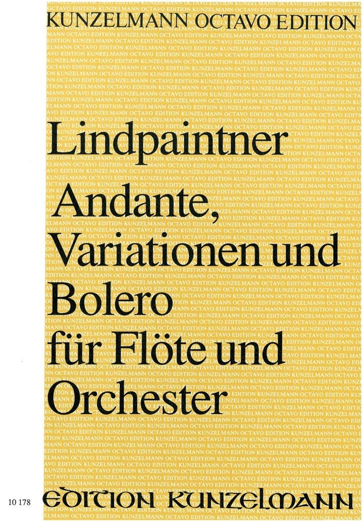 Andante, Variationen und Bolero
