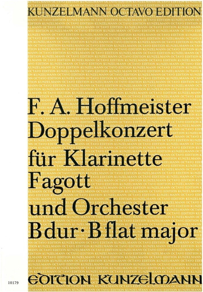 Doppelkonzert Für Klarinette und Fagott B-Dur