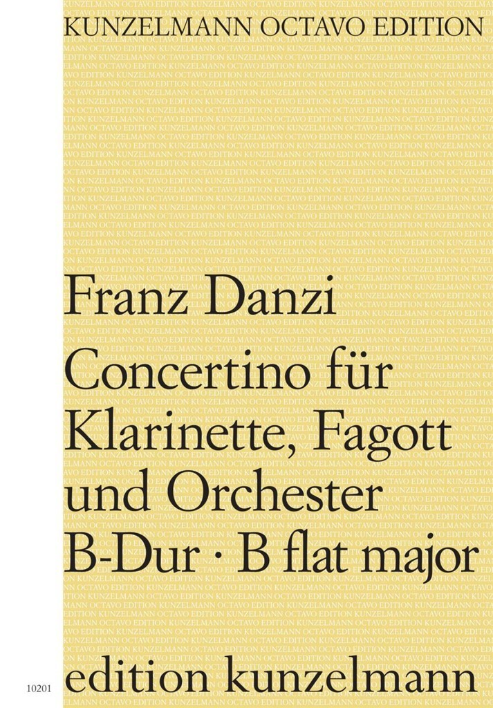 Concertino Für Klarinette, Fagott und Orchester