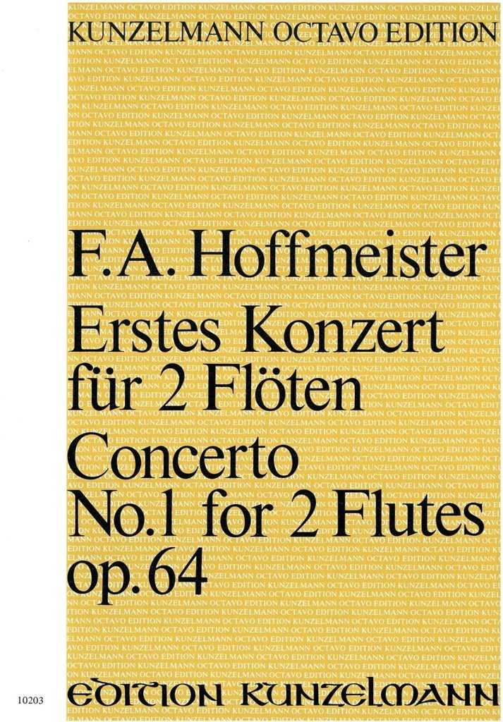 Konzert Nr. 1 Für 2 Flöten