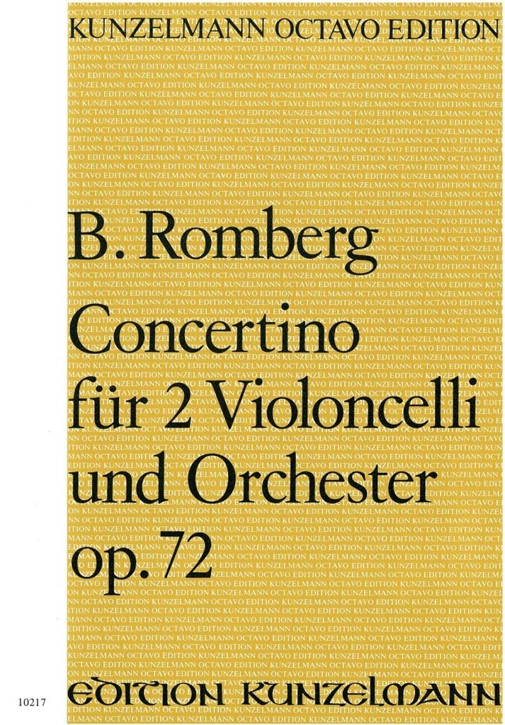 Concertino Für 2 Violoncelli