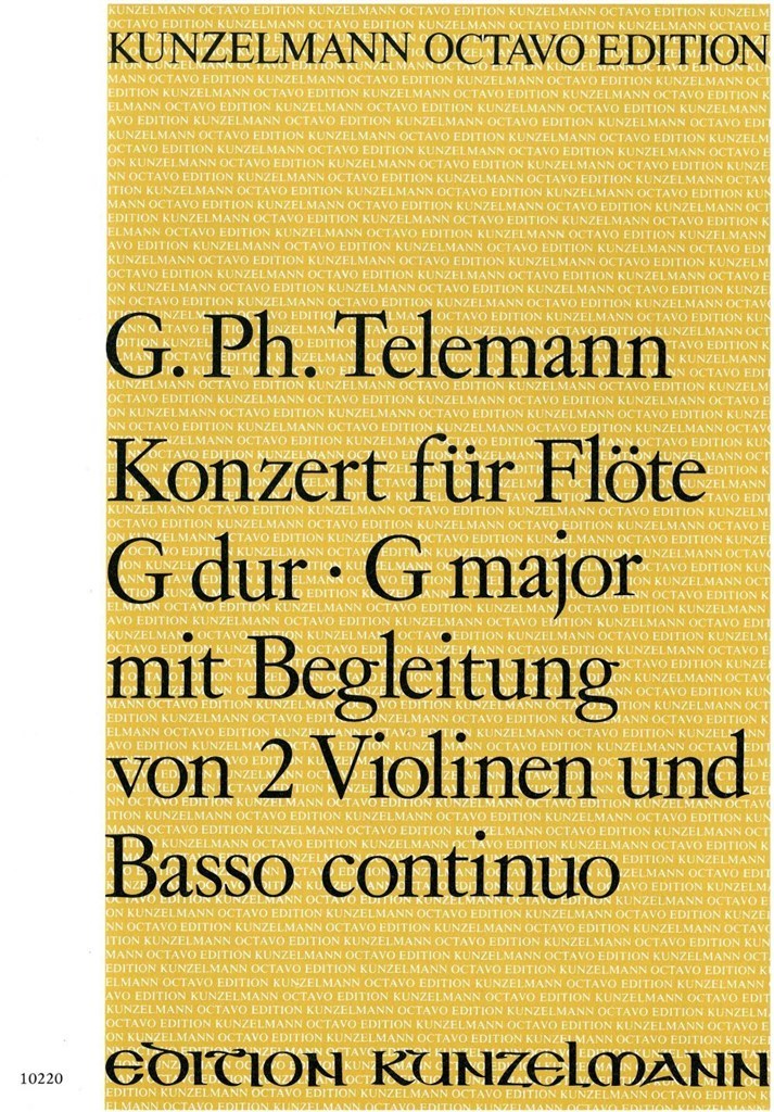 Konzert Für Flöte G-Dur