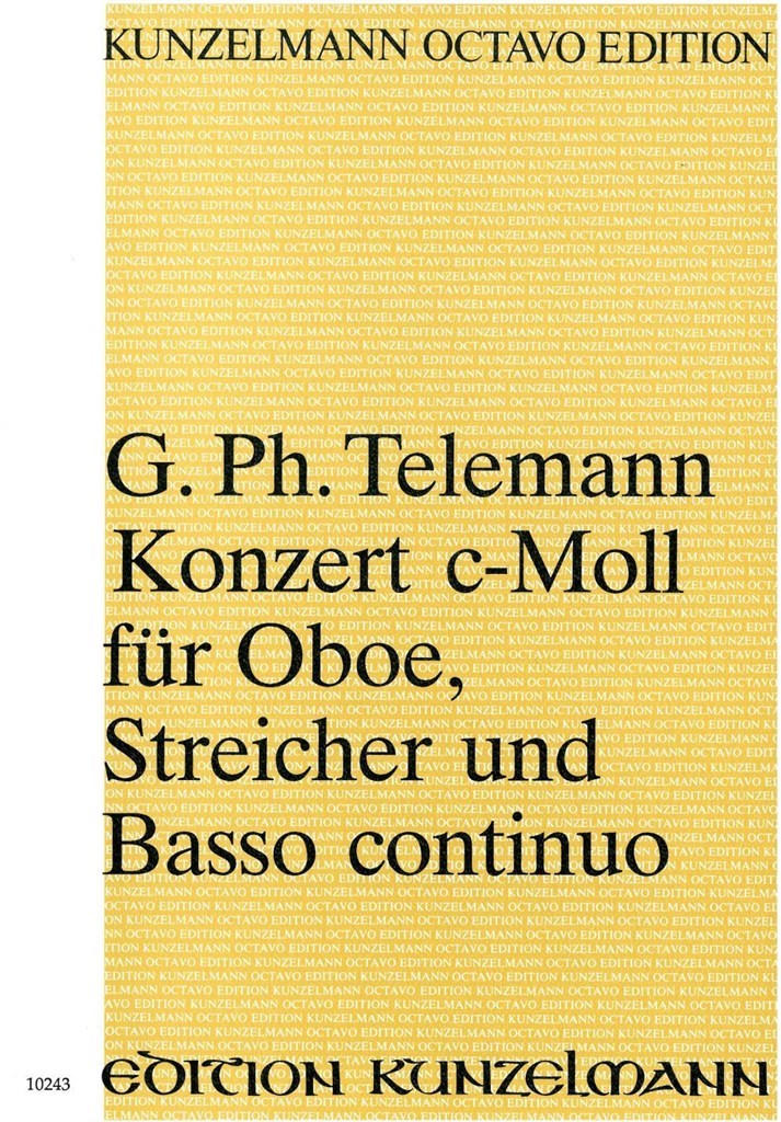 Konzert Für Oboe C-Moll
