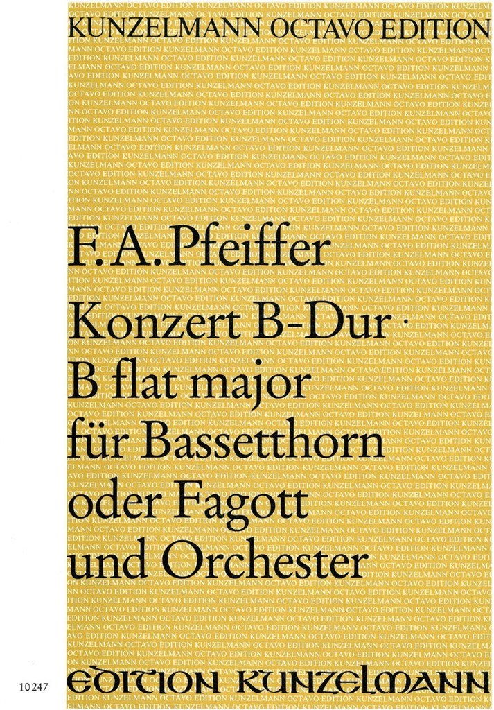 Konzert Für Bassetthorn oder Fagott