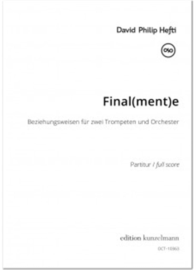 Final(ment)e, Beziehungsweisen