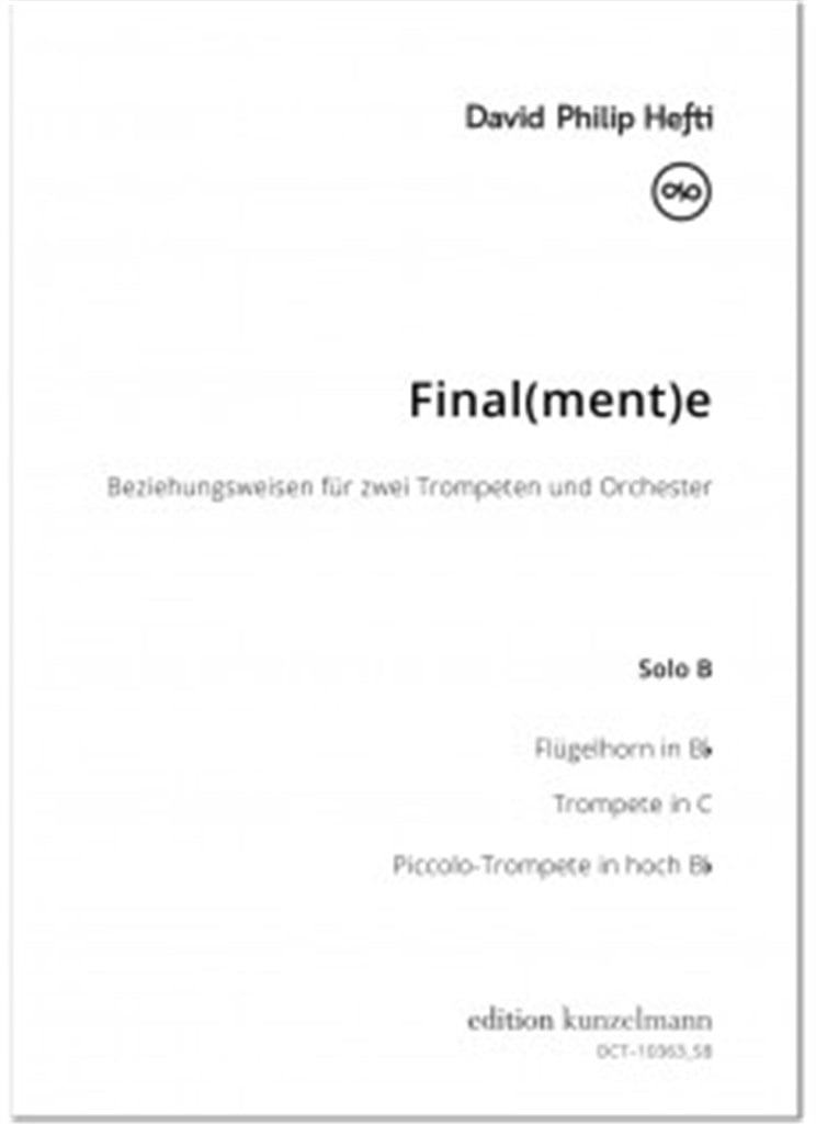 Final(ment)e, Beziehungsweisen