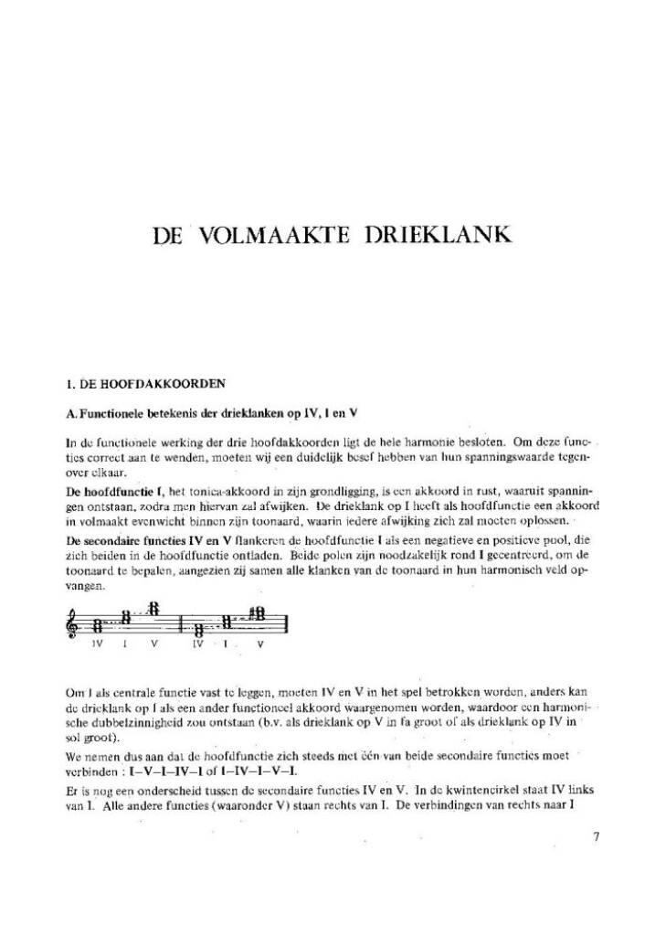Functionele Harmonie - Deel 1