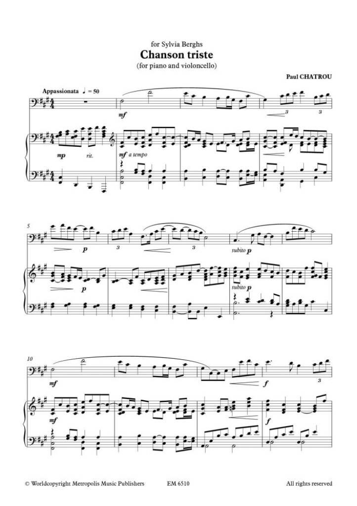 Chanson Triste