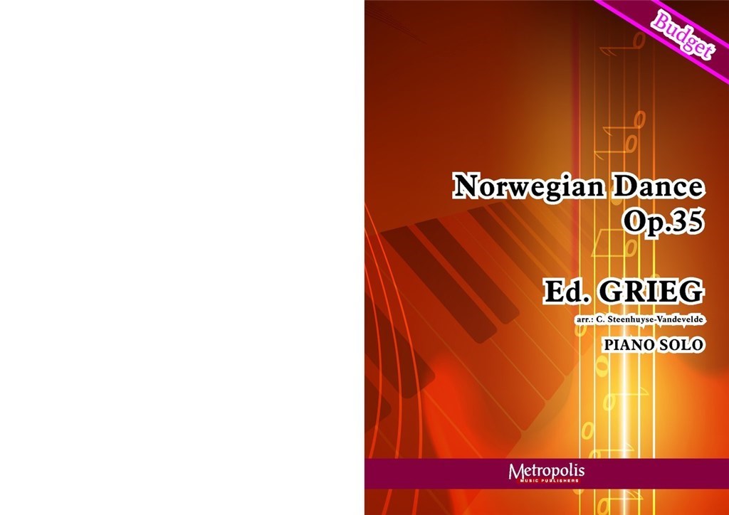 Norwegian Dance Op.35 Piano Solo