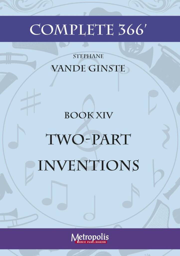 Complete 366' Book 14: 5 Two-Part Inventions
