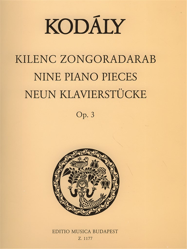 Neun Klavierstücke op. 3