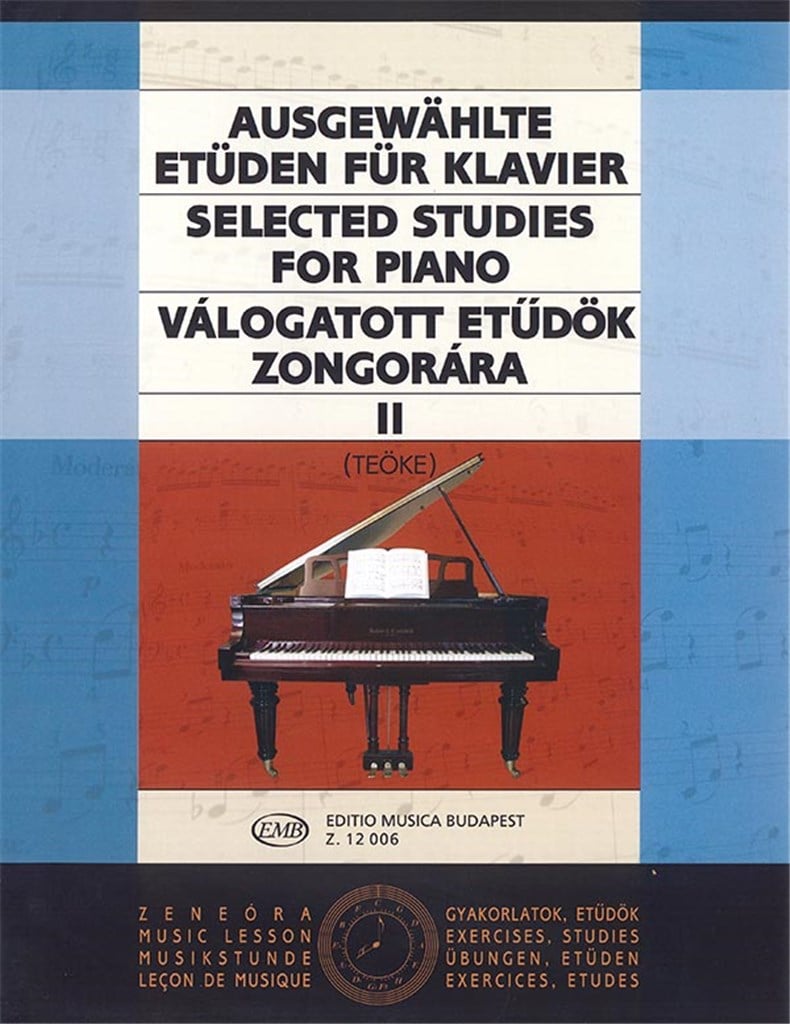 Ausgewählte Etüden II für Klavier