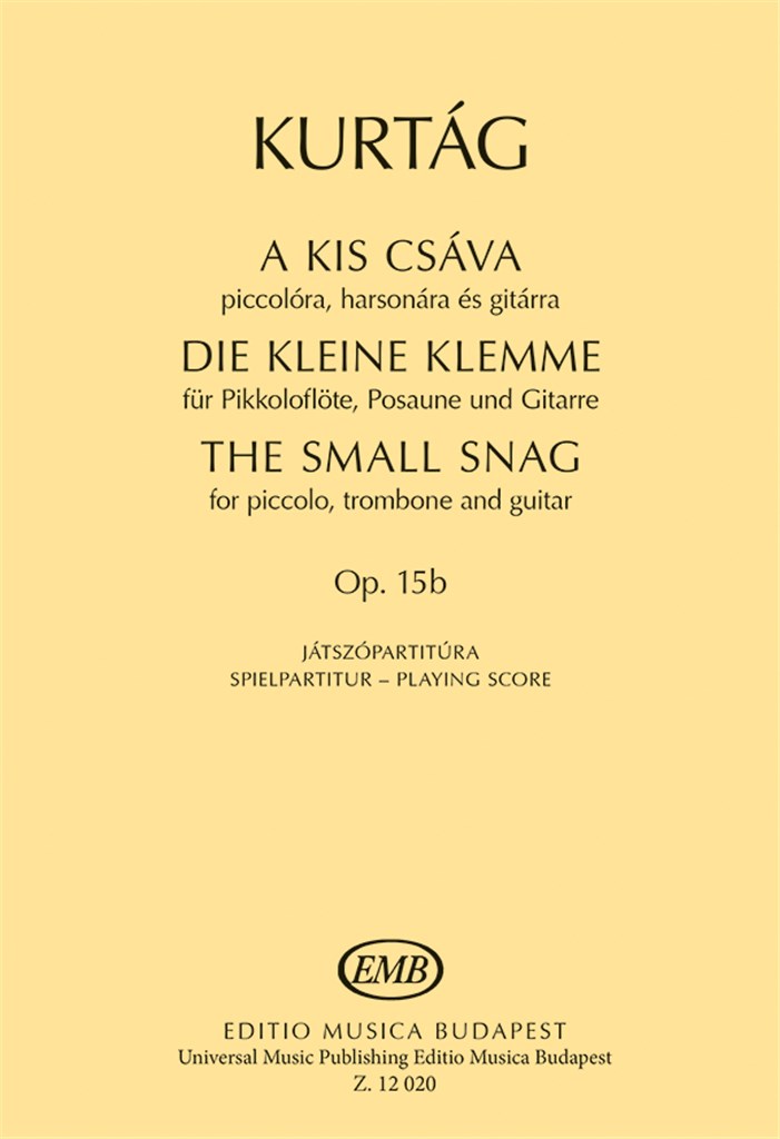 Die kleine Klemme op. 15b