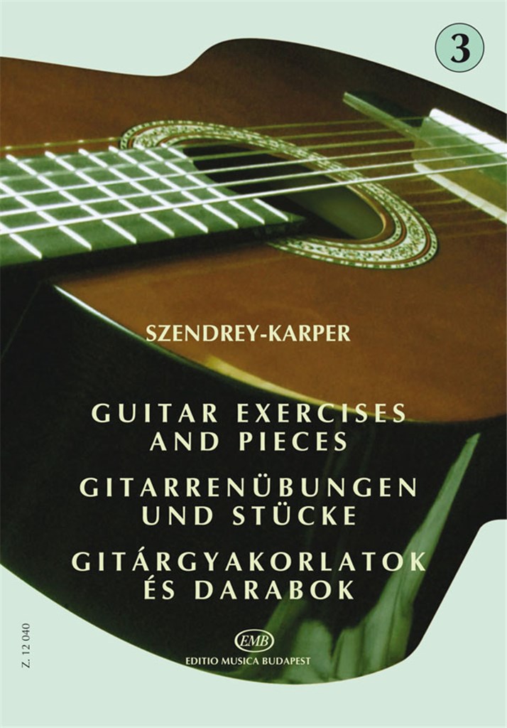 Gitarrenübungen und Stücke III