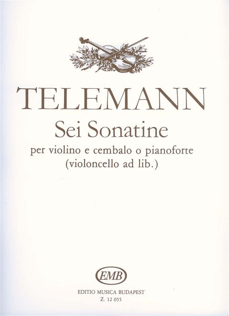 Sei sonatine für Violine und CZalo (Klavier)