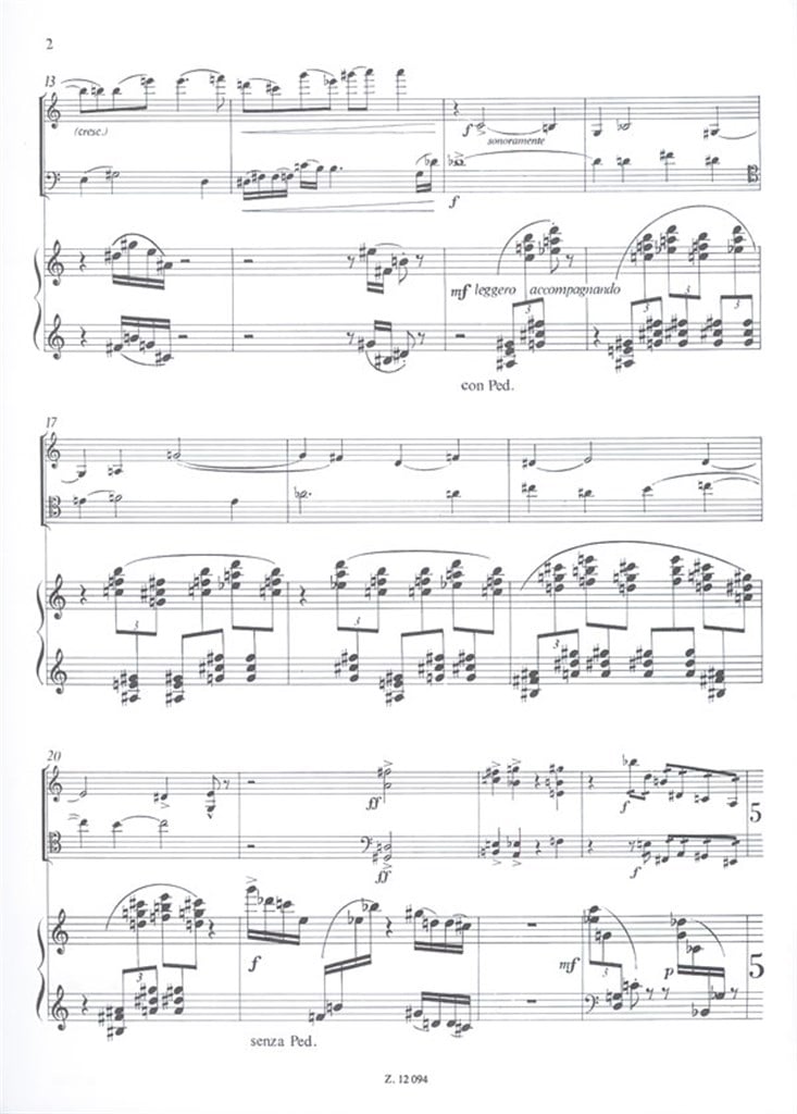 Trio per violino, violoncello e pianoforte