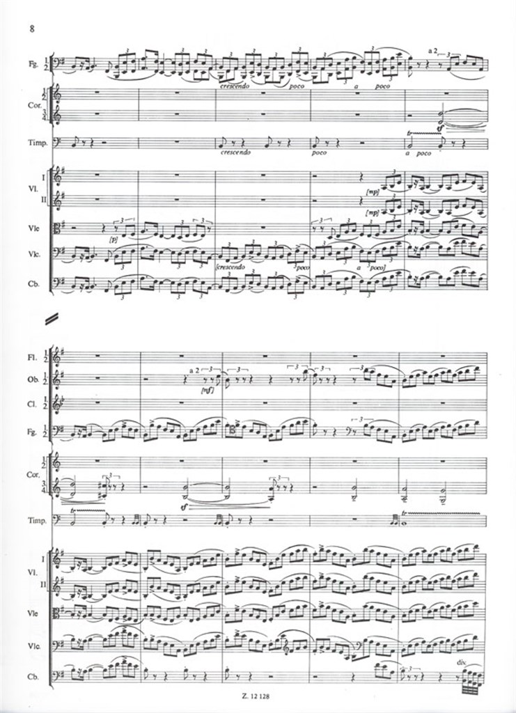 Vertan·k sírjan für gem. Chor und Orchestra (Tex