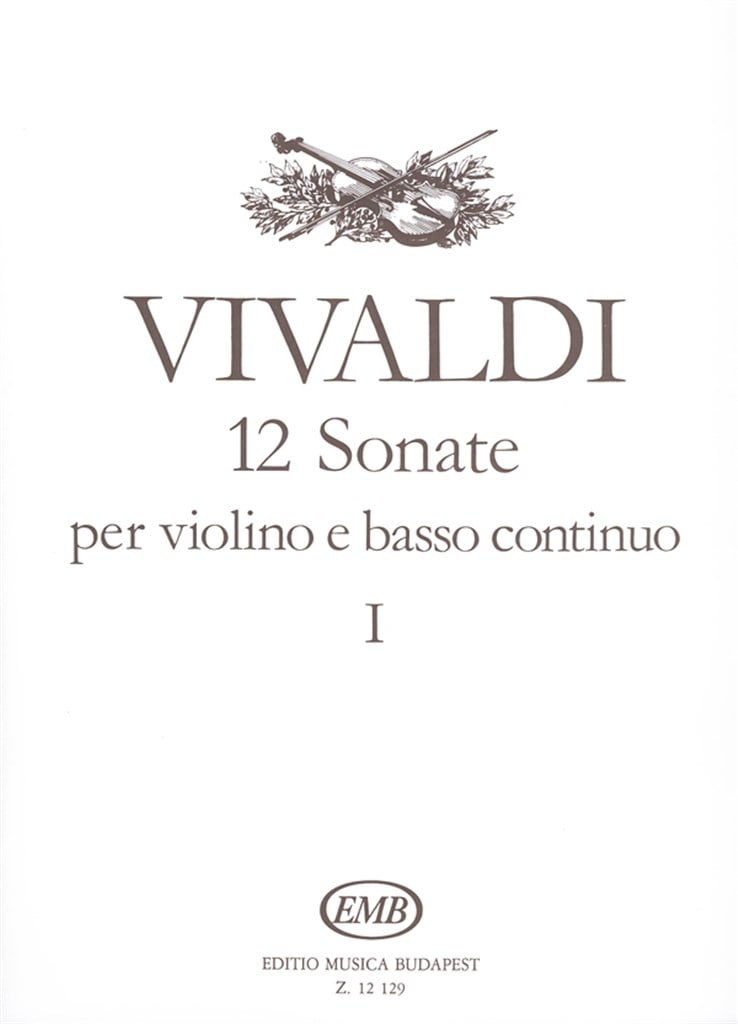 12 sonate per violino e basso continuo