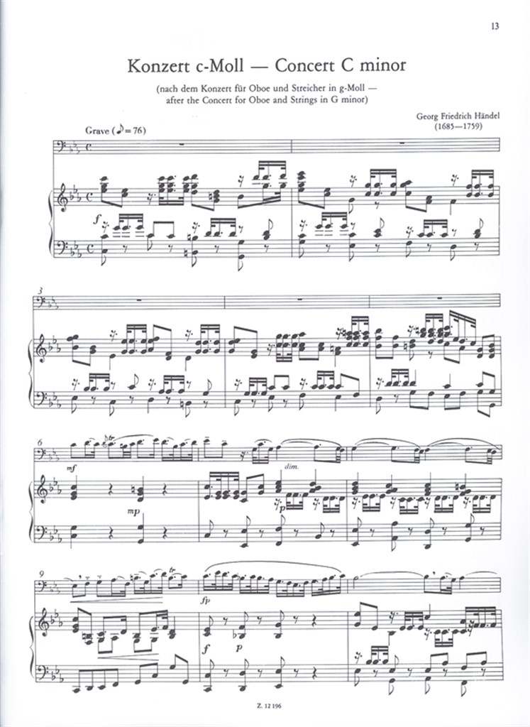 Sonaten der Barockzeit I