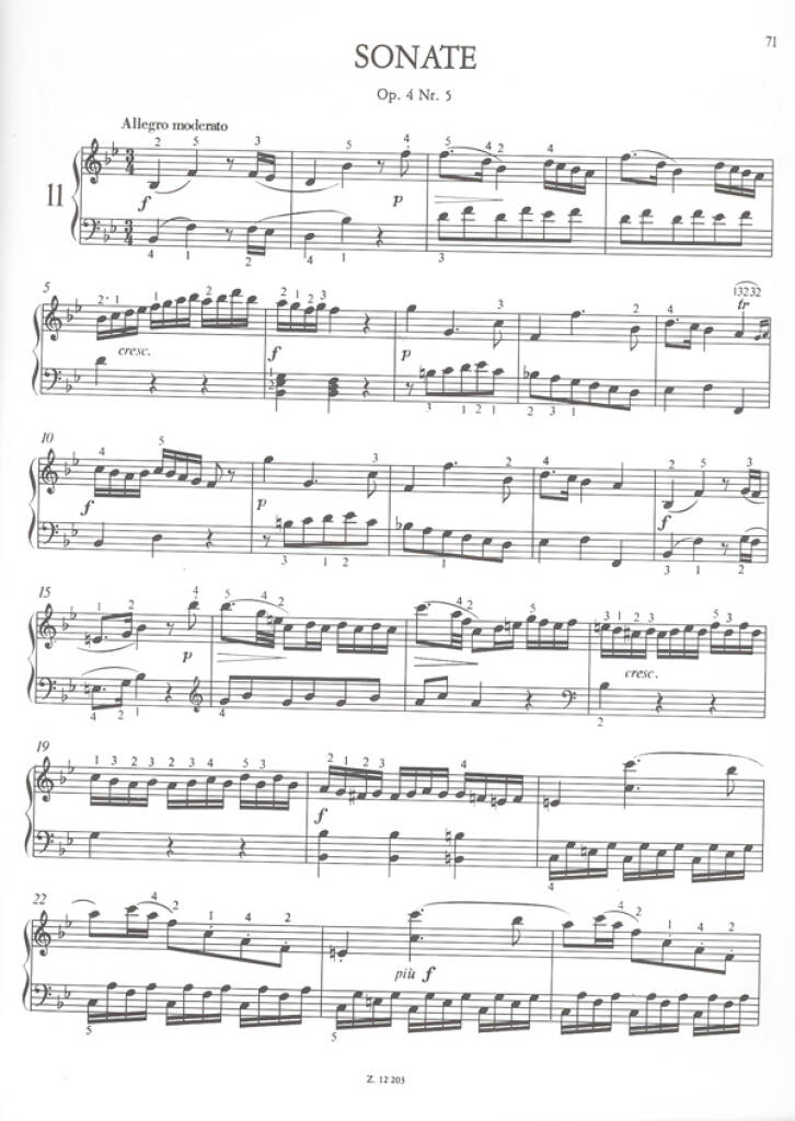 Sonatinen für Klavier