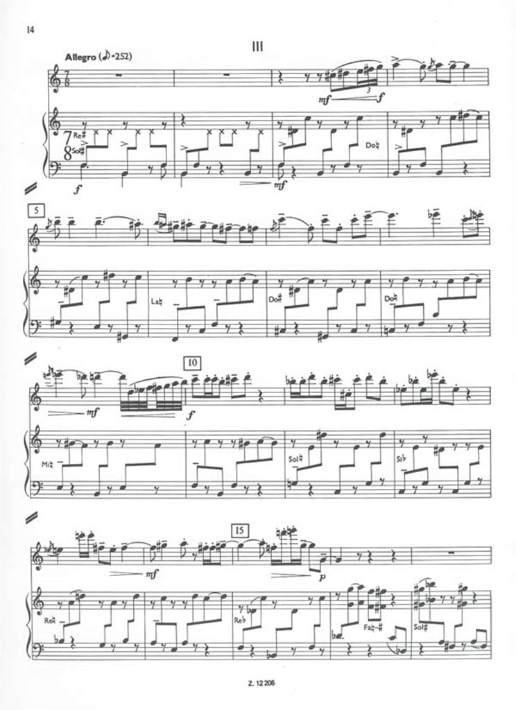 Sonata per flauto e arpa
