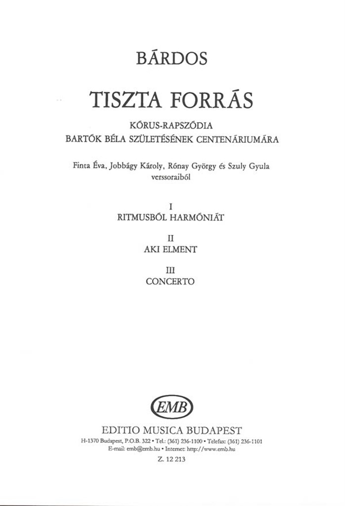 Tiszta forrás