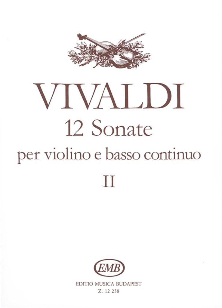 12 sonate per violino e basso continuo II