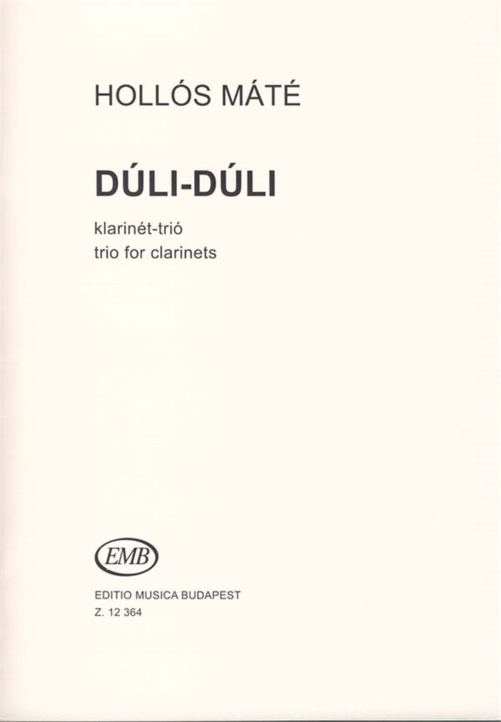 Duli-Duli Trio Für Klarinetten