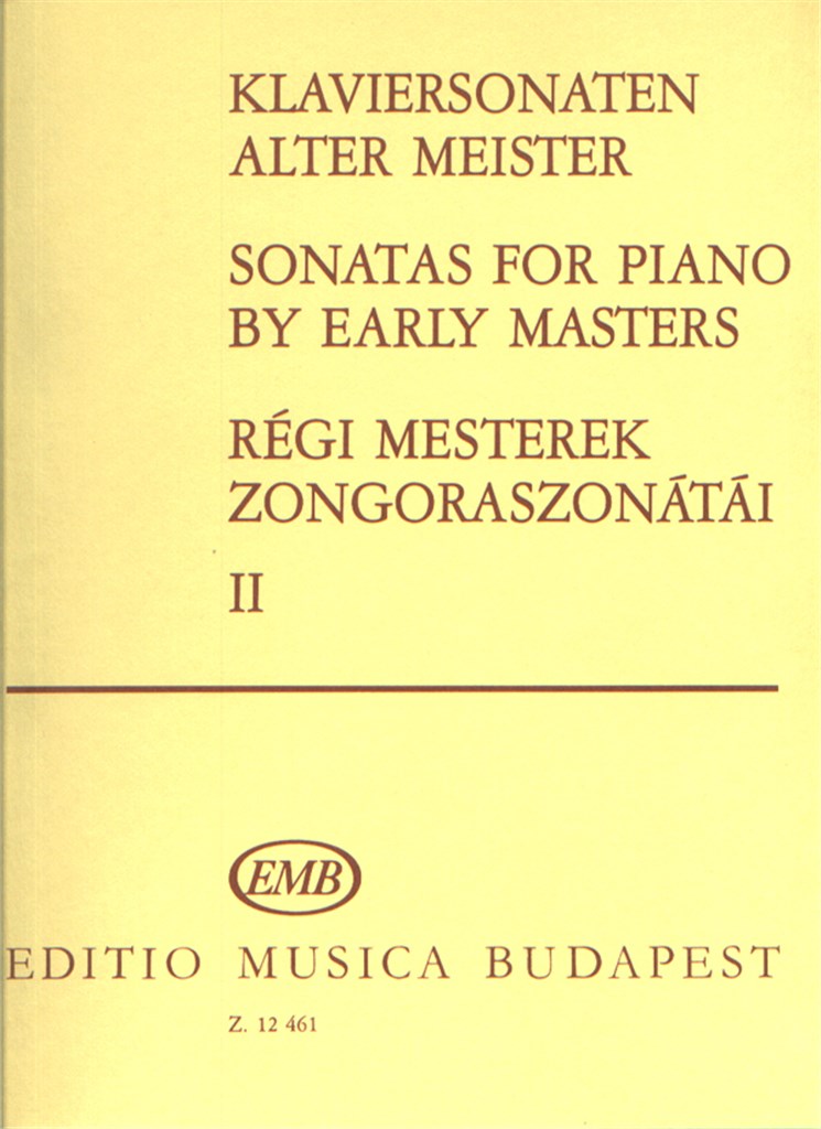 Sonaten Alter Meister Ii
