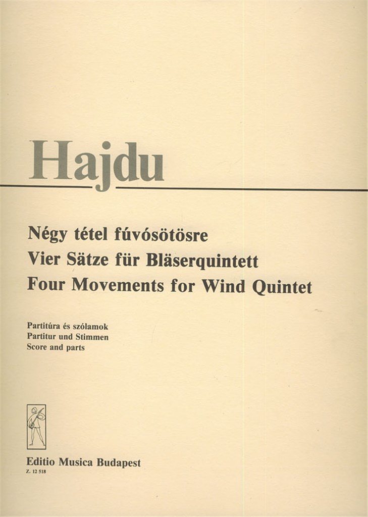 Vier Sätze für Bläserquintett