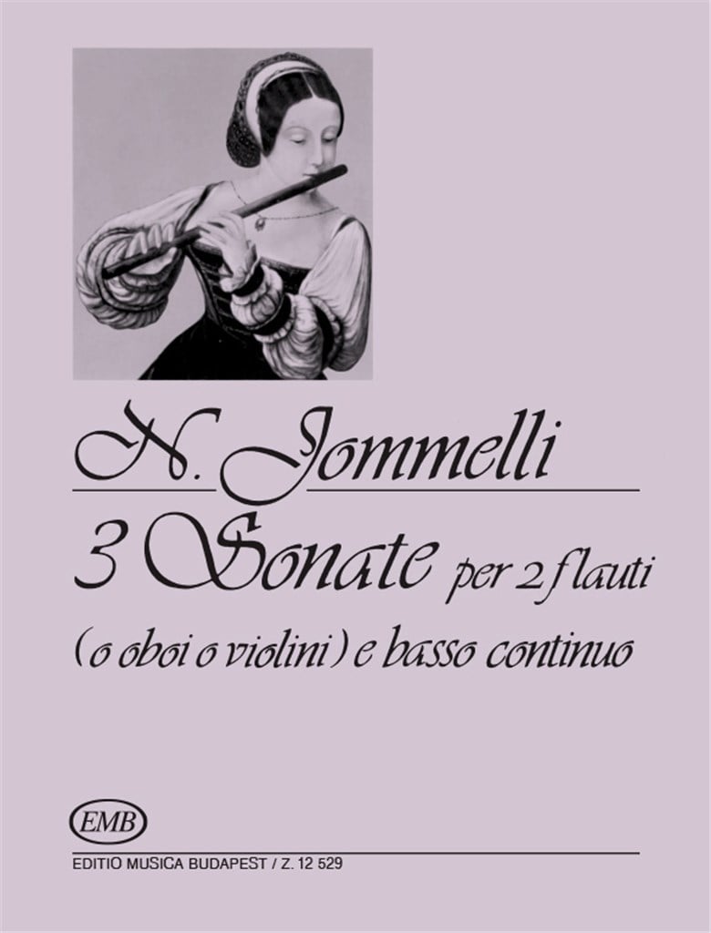 3 Sonate Per 2 Flauti (O Oboi O Violini) E Basso C