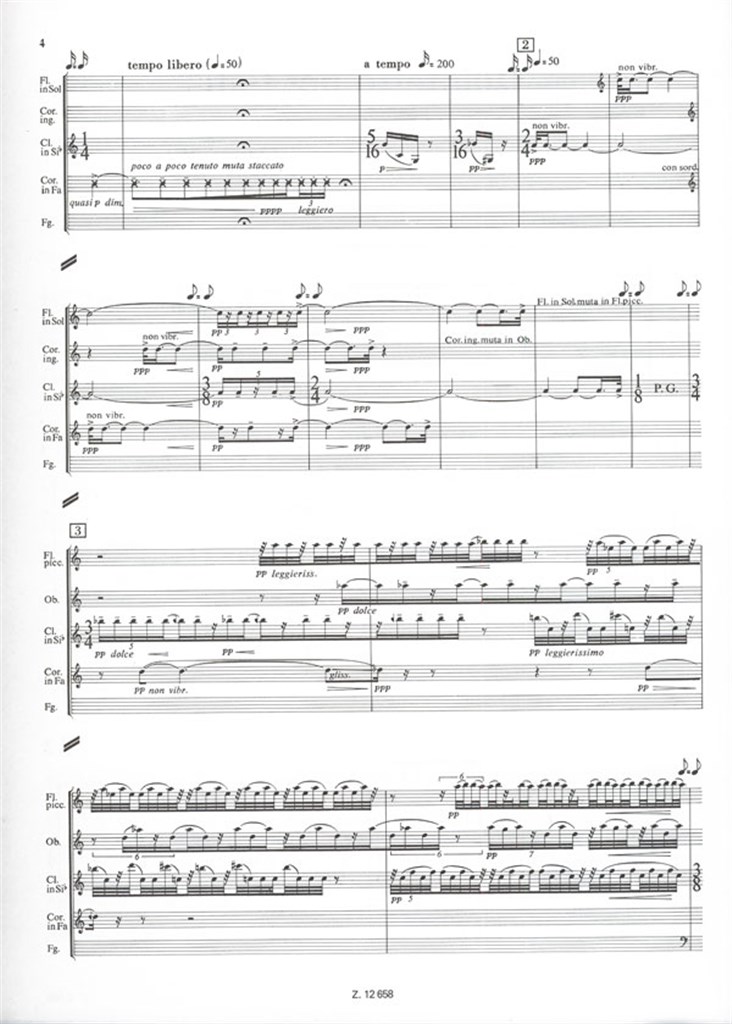 Quintetto Per Fiati,