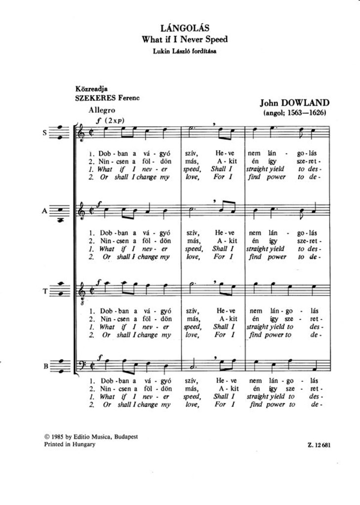 Old Masters' Mixed Choruses V42