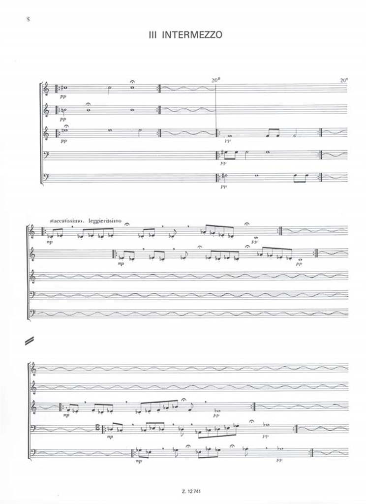 Musica agile für Blechbläserquintett
