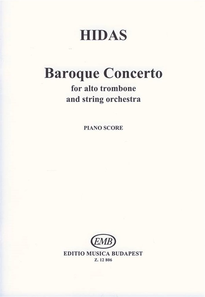 Baroque Concerto für Altposaune und Streichorche