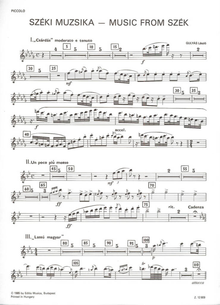 Music from Szék