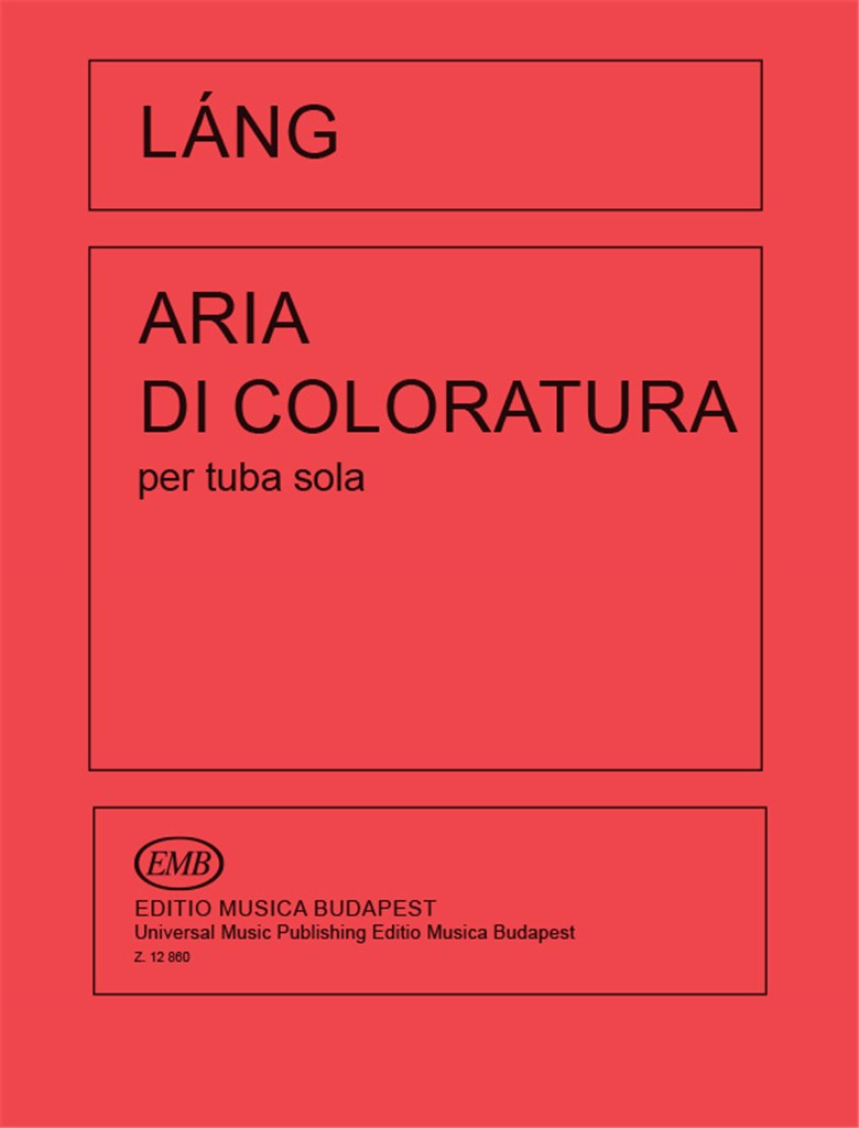 Aria di coloratura per tuba solo