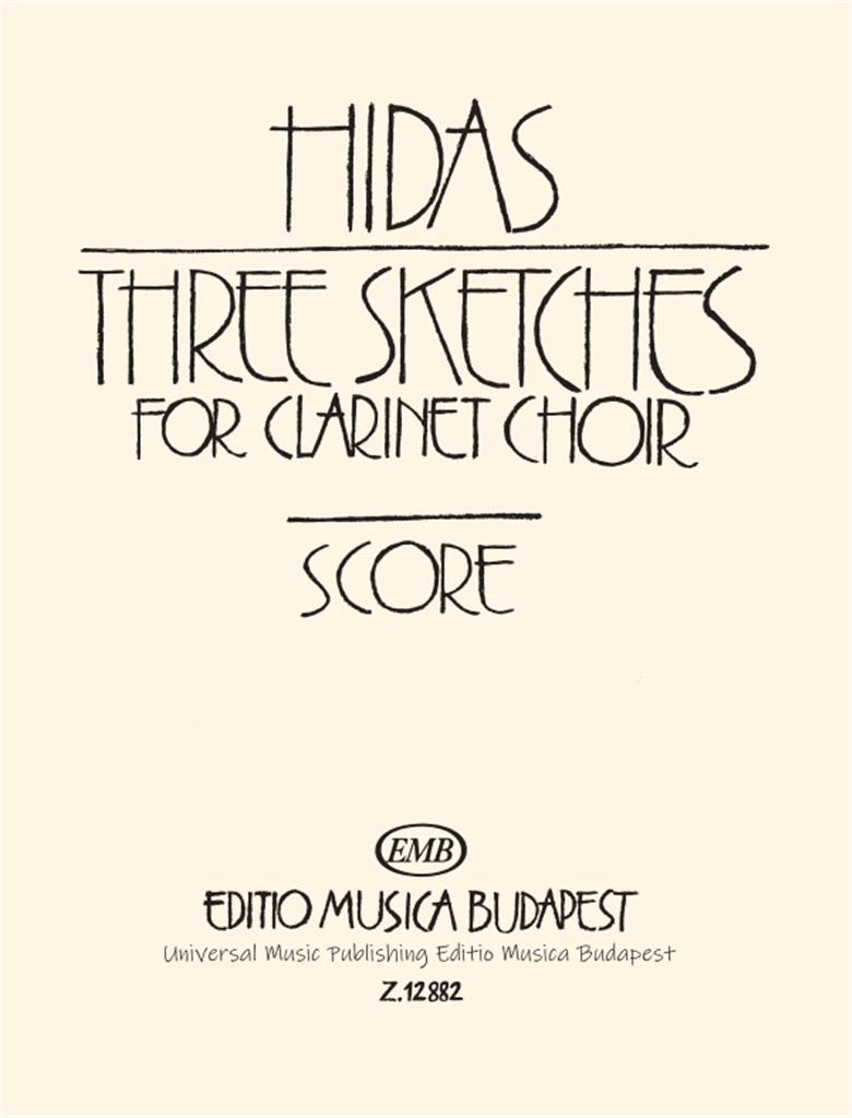 Three Sketches für Klarinetten-Chor